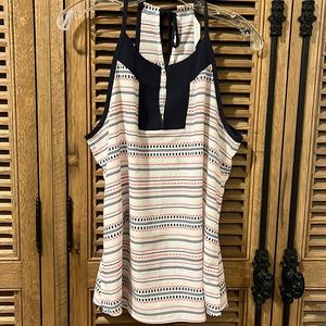 Athleta silky halter blouse